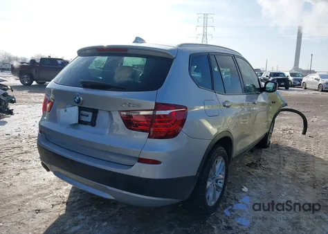 2014 BMW X3 xDrive28I из США, поврежденный, VIN 5UXWX9C56E0D29974